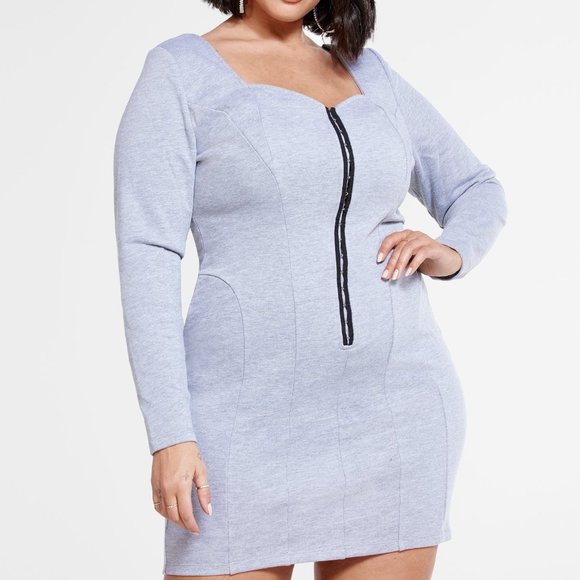 Fashion to Figure Dresses & Skirts - #28 NWT FASHION TO FIGURE Melinda Sweatshirt Dress